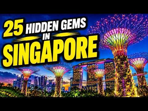 25 hidden gems in singapore you need to visit | things to do in singapore | worldly traveler